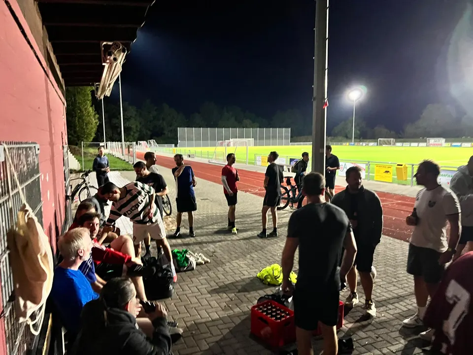 Geselliges Beisammensein nach dem Training im September 2026