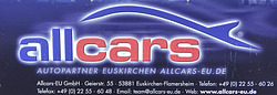 Sponsor: Allcars-EU GmbH - Autopartner Euskirchen