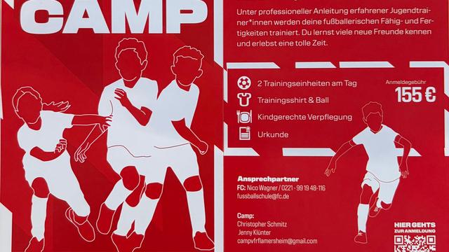 Herbstcamp 2026: FC Fußballschule beim VfR Flamersheim