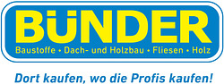 Sponsor: BÜNDER - Baustoffe • Dach- und Holzbau • Fliesen • Holz